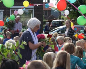 Sterrenpalet neemt afscheid van juf Ans